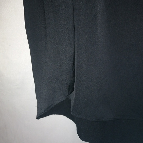 Cato 26/28 Black Pleated Sleeveless Shell Top Plus Funeral - Picture 2 of 4
